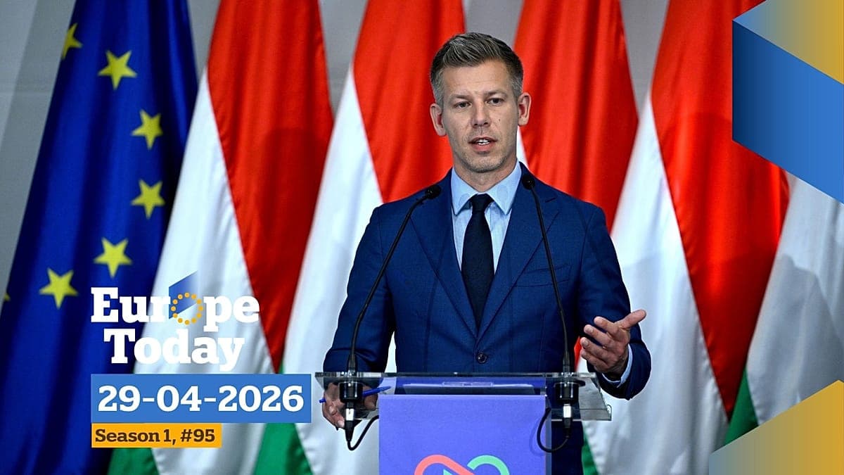 Europe Today: Péter Magyar visits Brussels and Commissioner Roxana Mînzatu speaks to Euronews