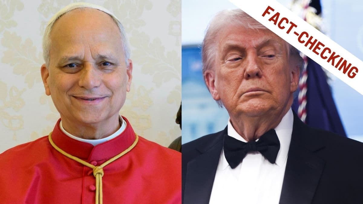 No, Trump non ha ordinato indagini su Papa Leone XIV: lo screenshot del post su X è un falso