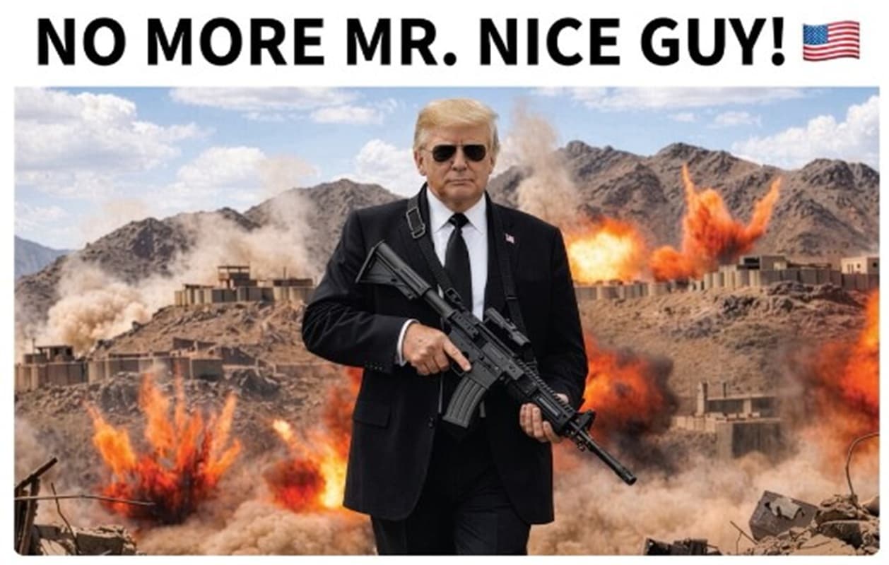 Trump minaccia l’Iran con una mitragliatrice: «Basta con il Signor Gentile» – La diretta